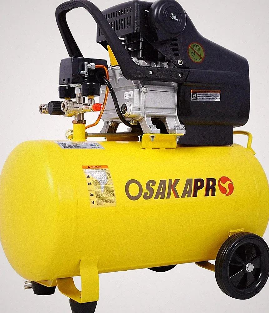 3.5HP 4.5HP Portable Air Compressor Tank Ultra Quiet Horizontal Tank w/Wheel