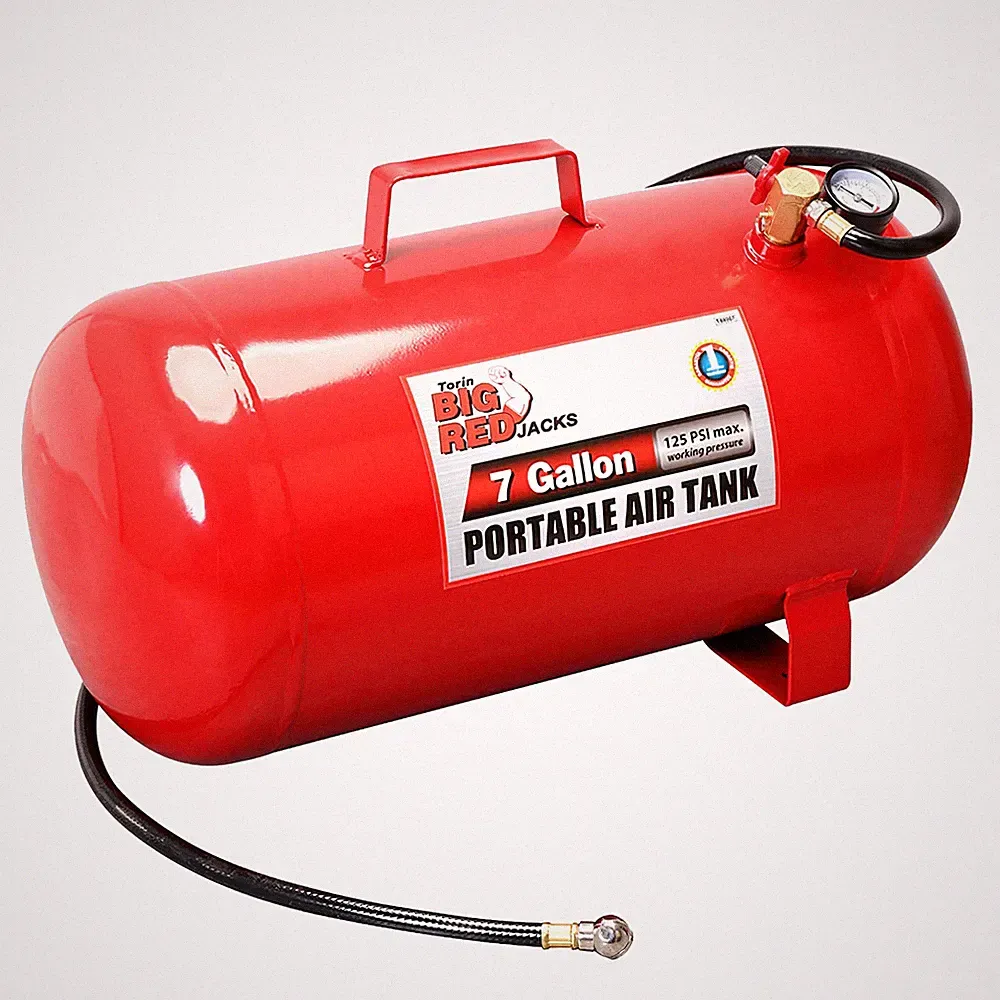 7 Gallon Portable Air Compressor Durable Steel Construction Parts Washer