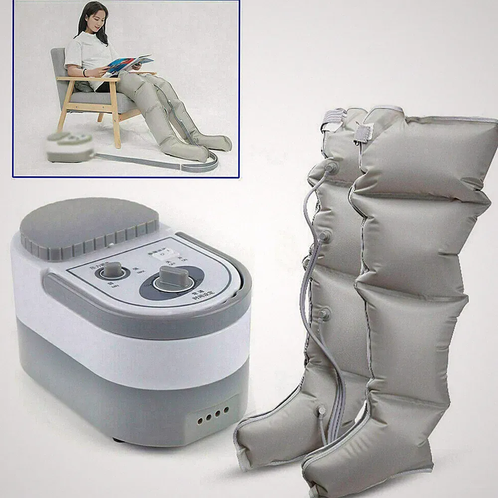 Air Compression Leg Massager Health Care Massage Pressure Therapy Recovery USA