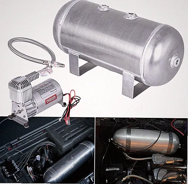Air Compressor 150 PSI 1.6 Gallon Tank 12V For Train Truck