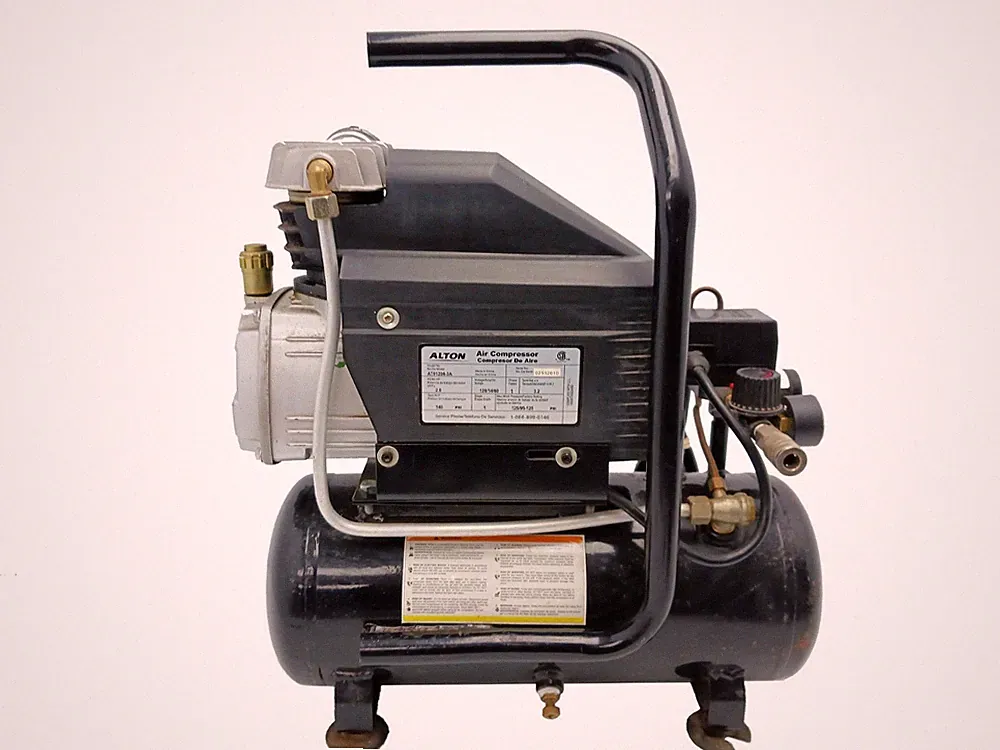 Alton ATO1204-3A 3 Gallon Air Compressor 2.0 HP 90 Psi - WORKS