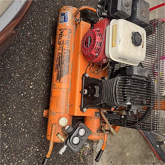 Ridgid Air Compressor Wheel-Barrow Style 10.3 CFM, 6.5 HP dual Tank (9 Gallon)